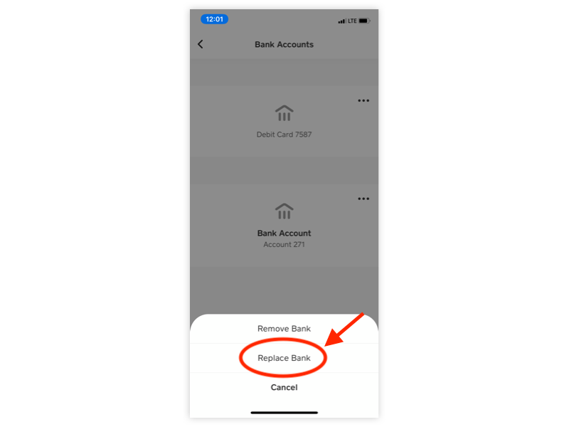how to replace debit card on cash app