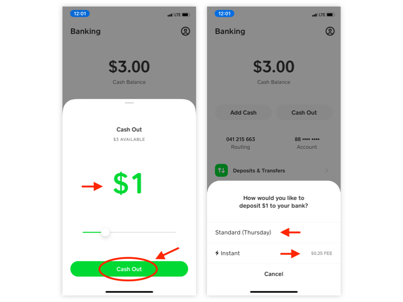 how to change primary card on cash app