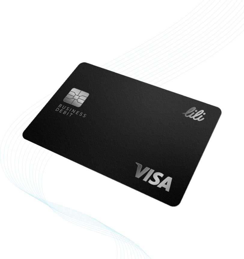 The Lili Metal Visa Business debit card