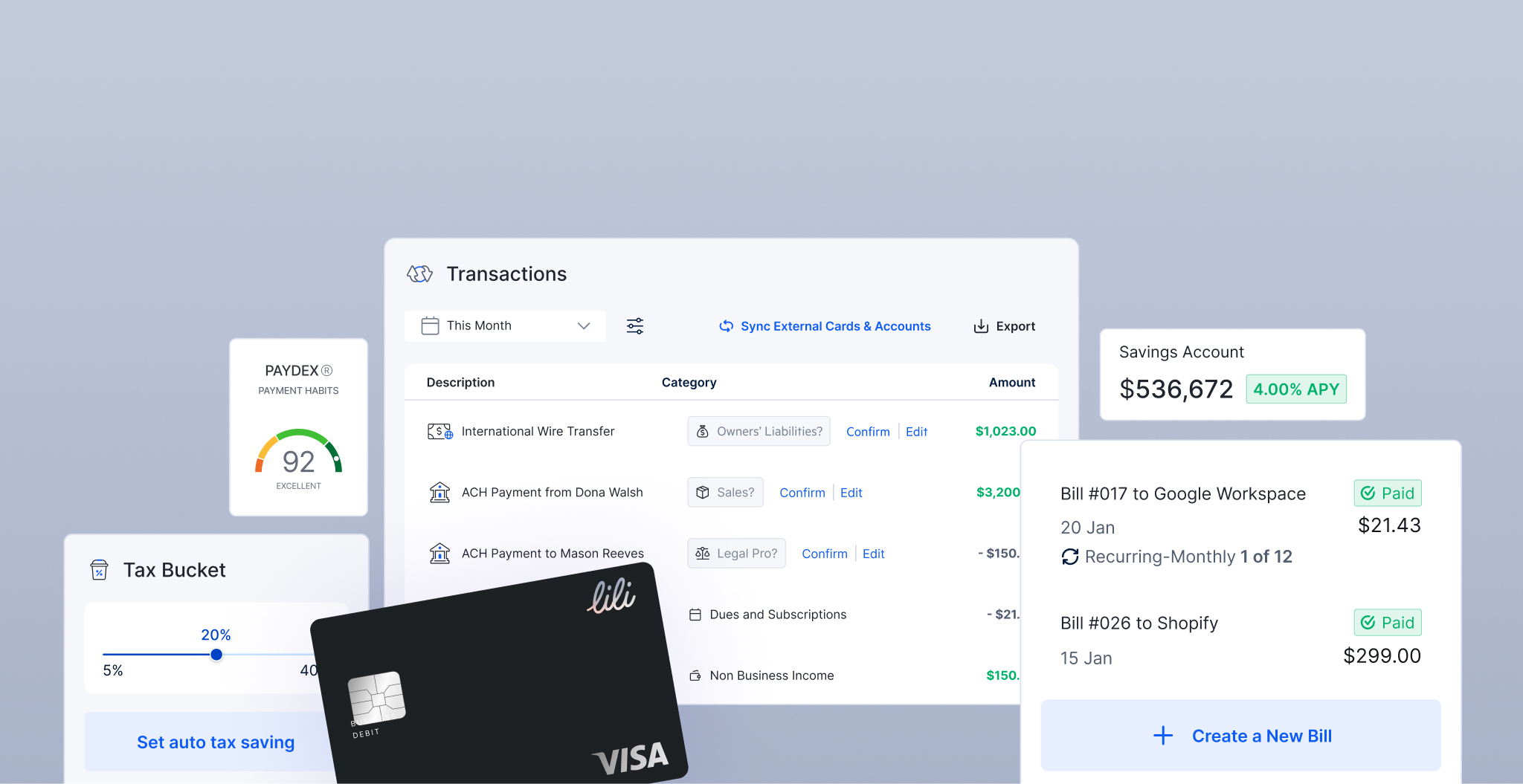 Lili Scales To Serve Multi Employee Small Businesses, Offering Advanced Online Business Banking With No Monthly Fees<sup>14</sup>